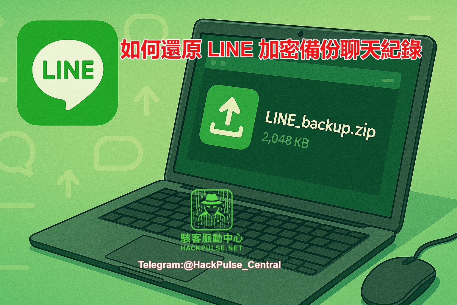 如何還原 LINE 加密備份聊天紀錄