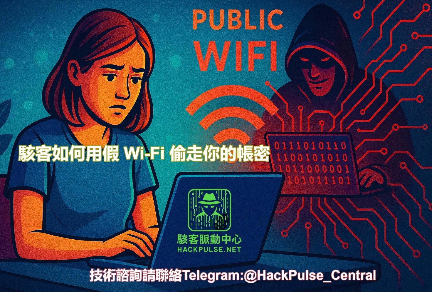 駭客如何用假 Wi-Fi 偷走你的帳密